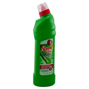 مایع سفید کننده البسه و سطوح ( غلیظ ) رایحه کاج هوم پلاس 750 گرم