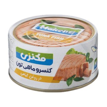 کنسرو ماهی تون در روغن گیاهی مکنزی 180 گرم