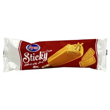 بستنی چوبی بیسکویتی استیکی دومینو 65 گرم 