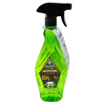 اسپری شیشه پاک کن + درخشان کننده سبز راپیدو 500 میلی لیتر 