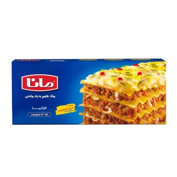 لازانیا ادویه دار مانا 500 گرم