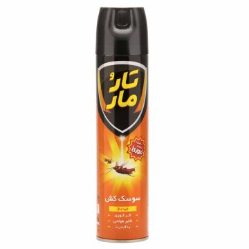 اسپری سوسک کش نارنجی بی بو تار و مار 400 میلی لیتر