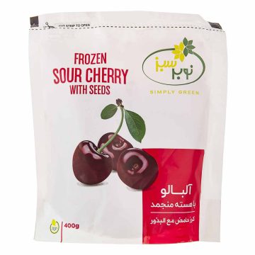 آلبالو با هسته منجمد نوبر سبز 400 گرم