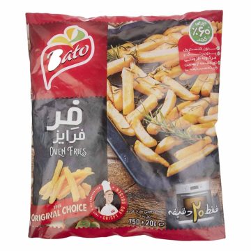 سیب زمینی سرخ کرده یخ زده فر فرایز باتو 750 گرم
