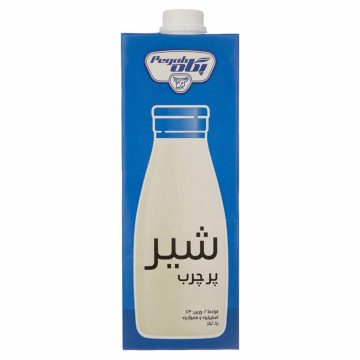 شیر فرادما پرچرب پگاه 1 لیتر
