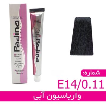 واریاسیون رنگ آبی کد E14-0-111 پادینا حجم 15 میلی لیتر