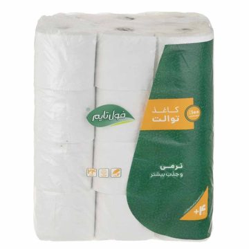 دستمال توالت 4 لایه فول تایم 24 رول