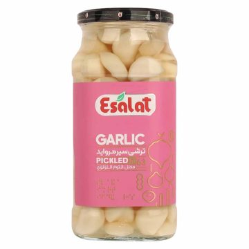 ترشی سیر مروارید اصالت 580 گرم 
