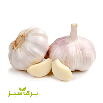 سیر خشک همدان برگ سبز (وزن انتخاب کنید)