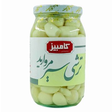 ترشی سیر حبه مروارید کامبیز 490 گرم
