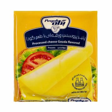 پنیر ورقه ای گودا پگاه 180 گرم 10 عددی
