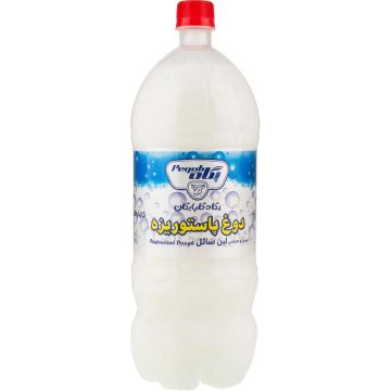 دوغ پاستوریزه گازدار طعم دار پگاه گلپایگان 2 لیتر 