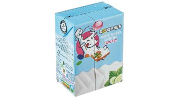 پنیر پاکتی سفید تازه کم چرب روزانه 210 گرم