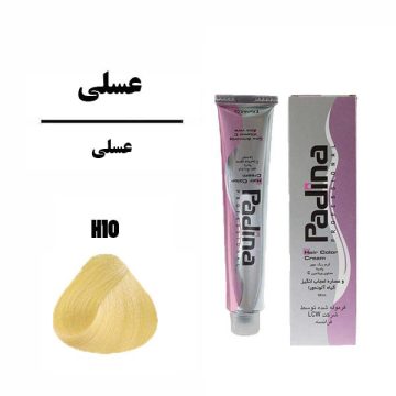 کرم رنگ مو عسلی کدH10  پادینا 100 میل