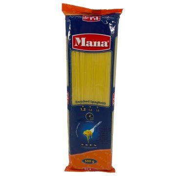 اسپاگتی غنی شده قطر 1/2 مانا 500 گرم