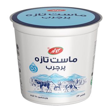 ماست پرچرب غنی شده با ویتامین دی 3 کاله 650 گرم
