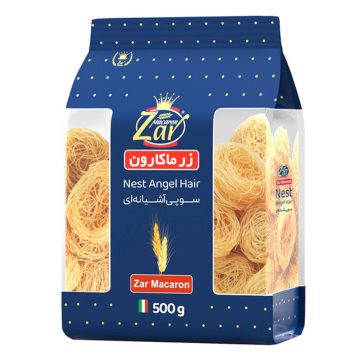 رشته سوپی آشیانه ای زر ماکارون 500 گرم