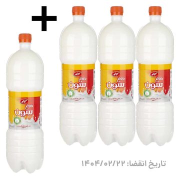 پکیج دوغ بدون گاز سون کاله 1/5 لیتر 3 + 1 جایزه ( 4 عدد )