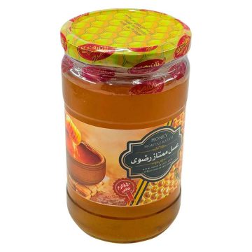عسل ممتاز شیشه رضوی 850 گرم 