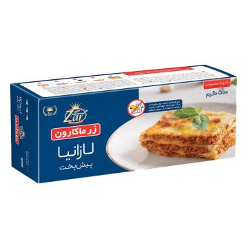 لازانیا پیش پخت زر ماکارون 500 گرم