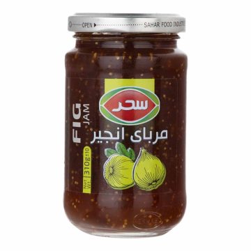 مربای انجیر شیشه سحر 310 گرم 