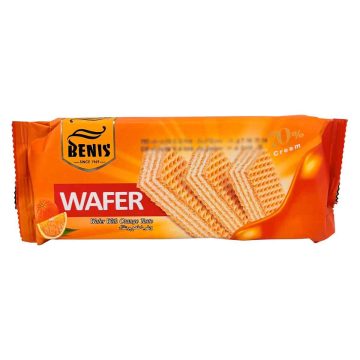 ویفر با طعم پرتقال بنیس 90 گرم