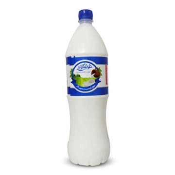 دوغ گرمادیده بدون گاز نعناع خوشگوار 1/5 لیتر 