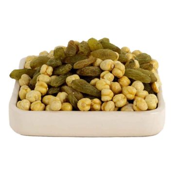 نخودچی و کشمش ممتاز فله وزن 250 گرم