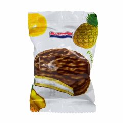 بیسکویت روکش کاکائویی با طعم آناناس والس سالمین 25 گرم