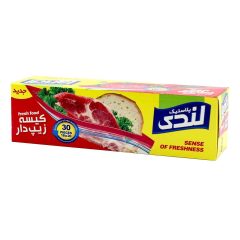 کیسه زیپ دار سایز 20*18 سانتی متر لندی پلاستیک 30 عددی
