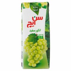 آبمیوه انگور سفید پاکتی سن ایچ 200 میلی لیتر