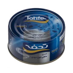 کنسرو ماهی تون دودی در روغن تحفه 180 گرم