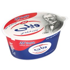پنیر خامه ای دو برابر پروتئین ویلی کاله 350 گرم