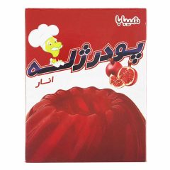 پودر ژله با طعم انار شیبابا 100 گرم