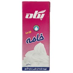 خامه استریل 30 درصد چربی پاکتی پگاه 200 گرم