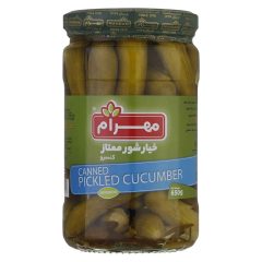خیارشور ممتاز شیشه ای مهرام 680 گرم
