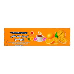 بیسکویت کرمدار ساقه طلایی پرتقالی مینو 192 گرم