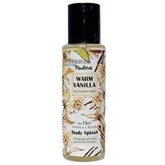 اسپری خوشبو کننده بدن (بادی اسپلش) بانوان مدل Warm Vanilla پادینا 240 میلی لیتر