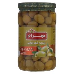 زیتون شور ایرانی متوسط مهرام 680 گرم