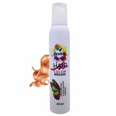 اسپری موس مو رنگی ( موقت - فوری ) رنگ نارنجی فستینا 200 میلی لیتر