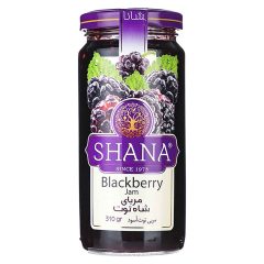 مربای شاه توت شیشه شانا 310 گرم
