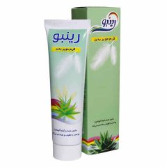 کرم موبر بدن حاوی عصاره آلوئه ورا رینبو 100 میلی لیتر