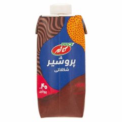 شیر پروتئینه شکلاتی پاکتی کاله 330 میلی لیتر