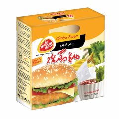 مرغ برگر 60 درصد گوشت شام شام 500 گرم 5 عددی