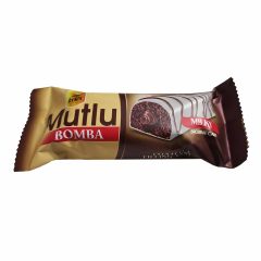 کیک کاکائویی با مغز کاکائو روکش سفید موتلو بنیس 50 گرم