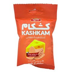 کشک خشک تنقلاتی طعم پنیر چدار کشکام سمیه 25 گرم