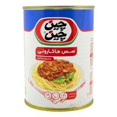 کنسرو سس ماکارونی با سویا و قارچ چین چین 380 گرم