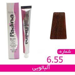 کرم رنگ مو آلبالویی کد 55-6 پادینا 100 میلی لیتر