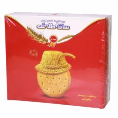 بیسکویت پذیرایی ساقه طلایی گندم کامل مینو 700 گرم