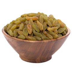 کشمش سبز قلمی ممتاز آجیلی فله وزن 200 گرم